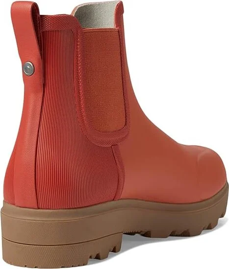 Bogs Holly Chelsea Women's Boots Burnt Orange 1 : 10 B - Medium, Synthetic - Image 4