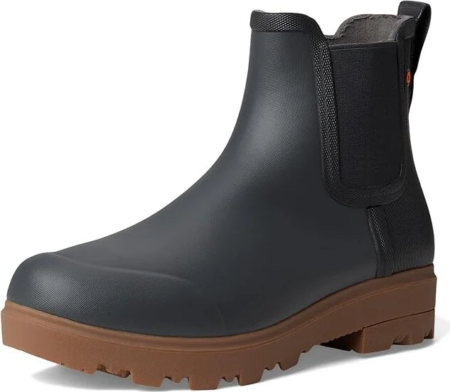 Bogs Holly Chelsea Women's Boots Dark Gray : 9 B - Medium, Synthetic - Image 5