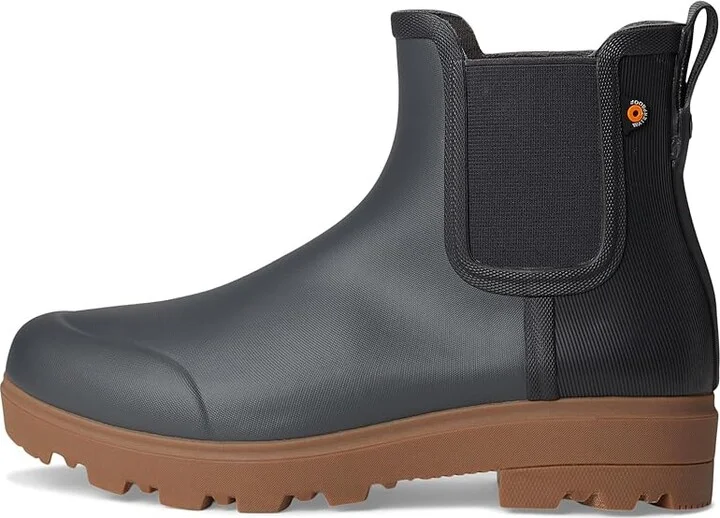 Bogs Holly Chelsea Women's Boots Dark Gray : 9 B - Medium, Synthetic - Image 6