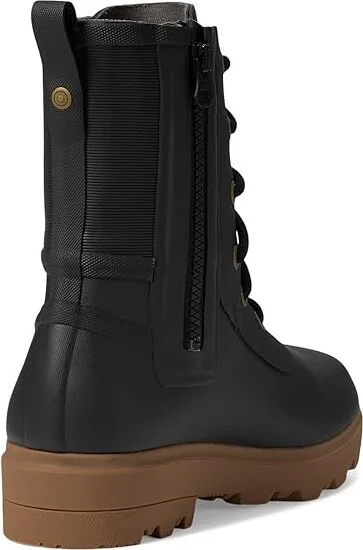 Bogs Holly Rain Lace Tall Women's Boots Black : 6 B - Medium, Synthetic - Image 4