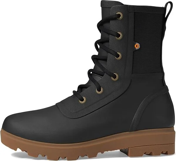 Bogs Holly Rain Lace Tall Women's Boots Black : 6 B - Medium, Synthetic - Image 6