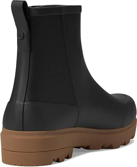 Bogs Holly Rain Zip Women's Boots Black : 8 B - Medium, Synthetic - Image 4