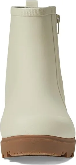 Bogs Holly Rain Zip Women's Boots Oatmeal : 9 B - Medium, Synthetic - Image 2