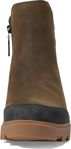 Bogs Holly Zip Leather II Women's Climbing Shoes Dark Brown : 6 M, Leather/Rubber - Image 2