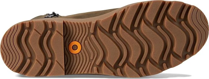 Bogs Holly Zip Leather II Women's Climbing Shoes Dark Brown : 6 M, Leather/Rubber - Image 3
