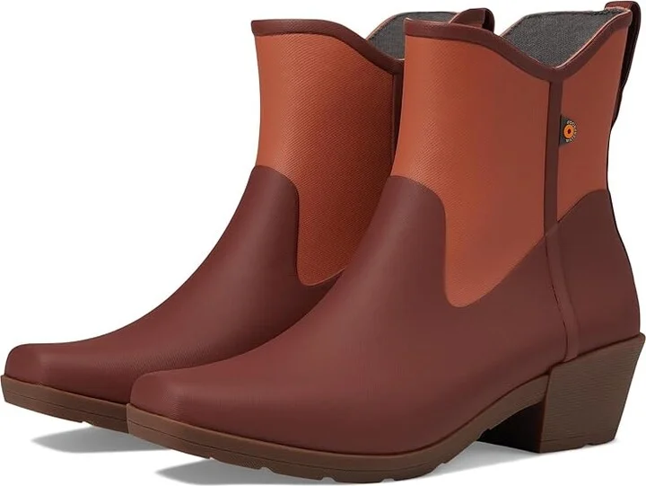 Bogs Jolene Ankle Women's Boots Brick : 6 B - Medium, Synthetic