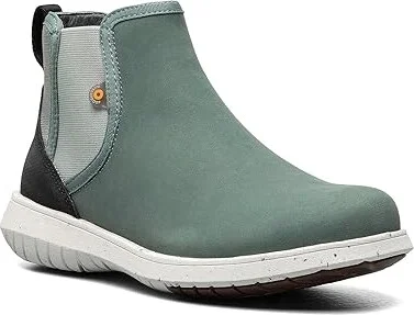 Bogs Juniper Chelsea II Women's Boots Dark Spruce : 6 B - Medium, Leather/Rubber