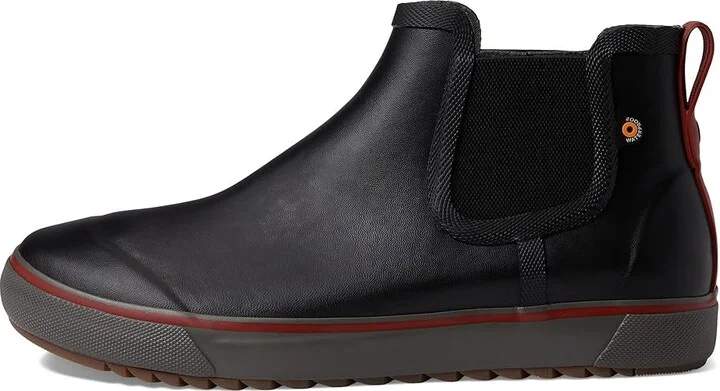 Bogs Kicker Rain Chelsea II Men's Shoes Black : 13 D - Medium, Rubber/Textile - Image 6
