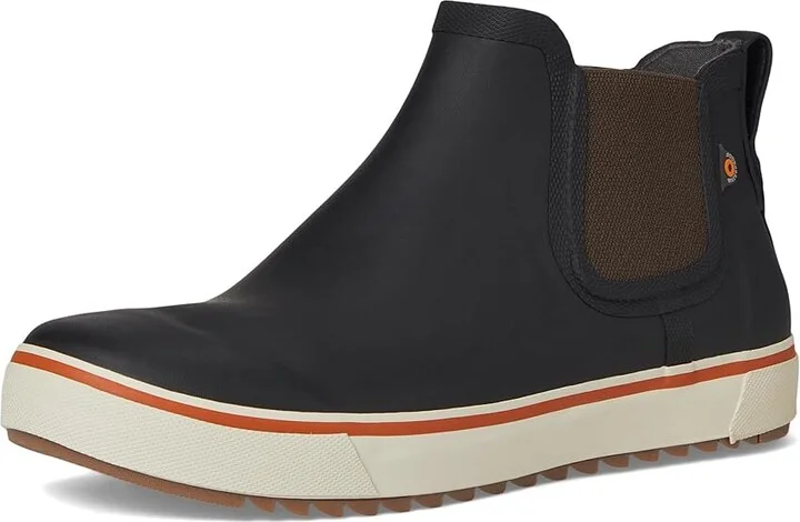 Bogs Kicker Rain Chelsea II Men's Shoes Black : 8 D - Medium, Rubber/Textile - Image 5