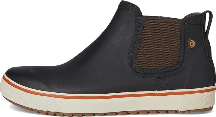 Bogs Kicker Rain Chelsea II Men's Shoes Black : 8 D - Medium, Rubber/Textile - Image 6