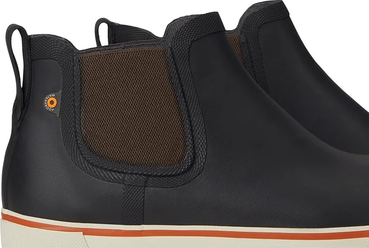 Bogs Kicker Rain Chelsea II Men's Shoes Black : 8 D - Medium, Rubber/Textile - Image 7