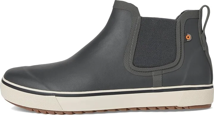Bogs Kicker Rain Chelsea II Men's Shoes Gray : 8 D - Medium, Rubber/Textile - Image 6