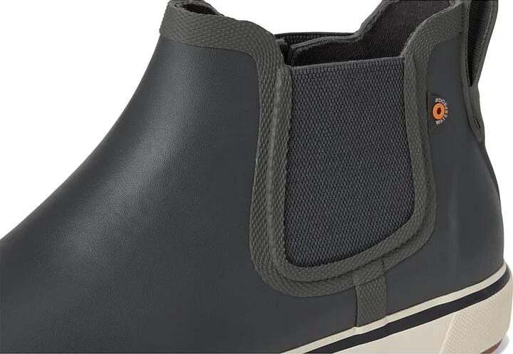 Bogs Kicker Rain Chelsea II Men's Shoes Gray : 8 D - Medium, Rubber/Textile - Image 7