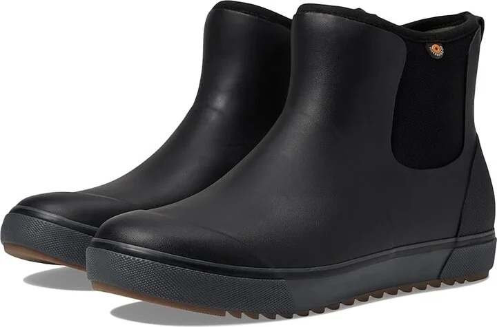 Bogs Kicker Rain Chelsea Neo Men's Boots Black : 8 D - Medium, Rubber/Textile