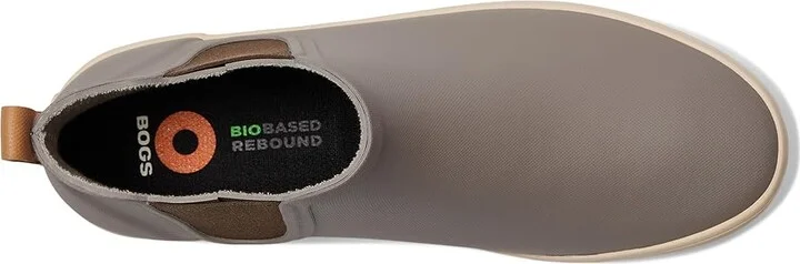 Bogs Kicker Rain Chelsea Women's Shoes Taupe : 6 B - Medium, Rubber - Image 2