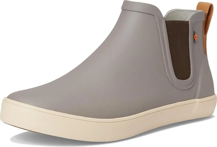 Bogs Kicker Rain Chelsea Women's Shoes Taupe : 6 B - Medium, Rubber - Image 5