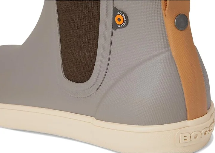 Bogs Kicker Rain Chelsea Women's Shoes Taupe : 6 B - Medium, Rubber - Image 7