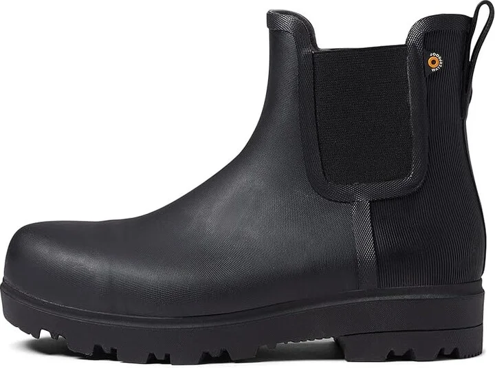 Bogs Laurel Chelsea Composite Safety Toe Women's Work Pull-on Boots Black : 6 B - Medium, Rubber/Textile - Image 5