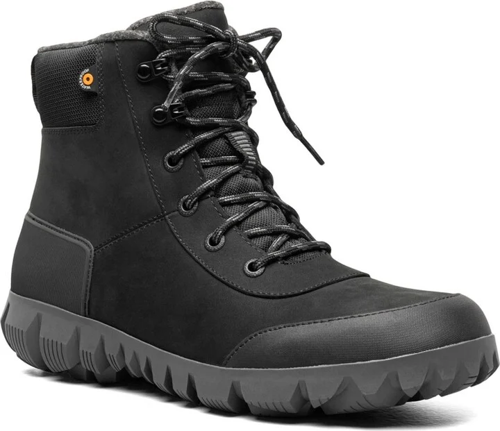 Bogs Men's Arcata Urban Leather Mid Slip-Resistant Boot