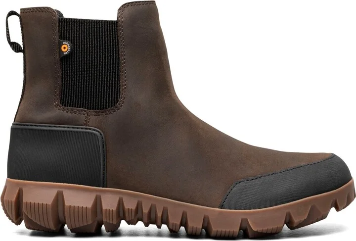 Bogs Men's Arcata Urban Leather Slip-Resistant Chelsea Boots - Image 3