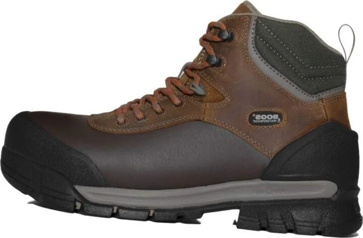 Bogs Men's Bedrock Shell 6-Inch Composite Toe Waterproof Work Construction Boot