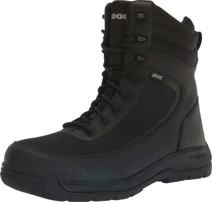 Bogs Mens Shale 8-Inch GlacialGrip PP WP Puncture Proof Waterproof Boot