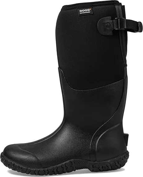Bogs Mesa - Adjustable Calf Women's Boots Black 1 : 6 B - Medium, Textile/Synthetic - Image 5