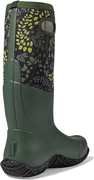 Bogs Mesa - English Botanical Women's Rain Boots Green : 11 M, Rubber - Image 4