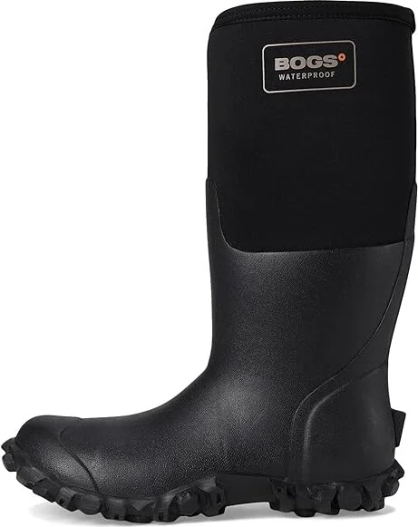 Bogs Mesa Solid Tall Men's Boots Black 1 : 12 D - Medium, Rubber - Image 6