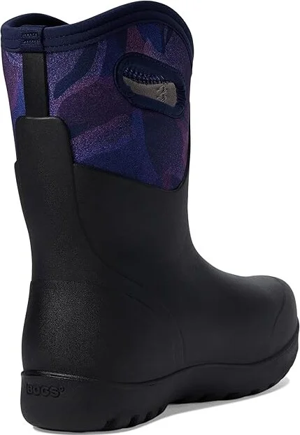Bogs Neo - Classic Mid Abstract Shapes Women's Boots Navy : 7 B - Medium, Synthetic - Image 4