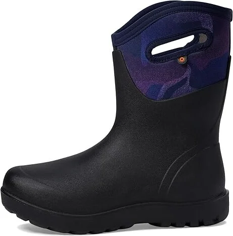Bogs Neo - Classic Mid Abstract Shapes Women's Boots Navy : 7 B - Medium, Synthetic - Image 5