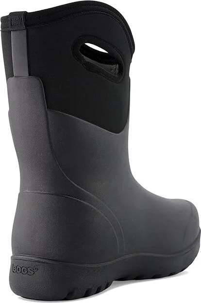 Bogs Neo-Classic Mid Women's Rain Boots Black 1 : 10 B - Medium, Rubber - Image 4