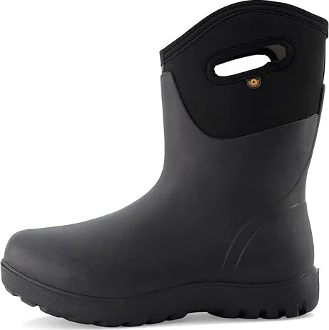 Bogs Neo-Classic Mid Women's Rain Boots Black 1 : 10 B - Medium, Rubber - Image 5