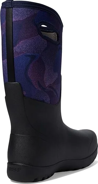 Bogs Neo - Classic Tall Abstract Shapes Women's Boots Navy : 6 B - Medium, Synthetic - Image 4