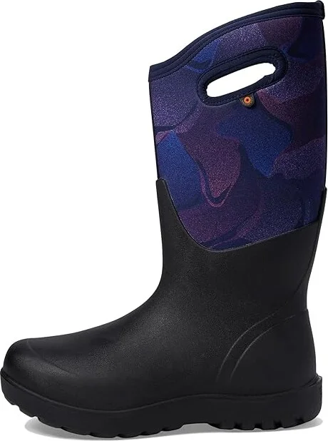 Bogs Neo - Classic Tall Abstract Shapes Women's Boots Navy : 6 B - Medium, Synthetic - Image 5