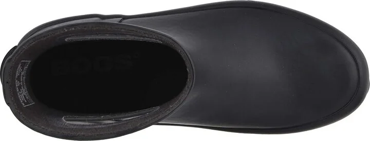 Bogs Patch Ankle Boot Solid Women's Shoes Black : 6 B - Medium, Rubber - Image 3