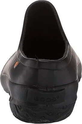 Bogs Patch Clog Solid Women's Shoes Black : 6 B - Medium, Rubber - Image 5