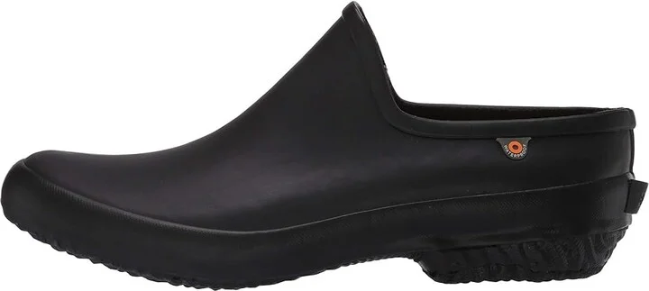Bogs Patch Clog Solid Women's Shoes Black : 6 B - Medium, Rubber - Image 7