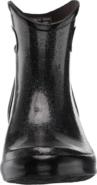 Bogs Rain Boots Ankle Glitter Women's Shoes Black : 6 B - Medium, Rubber - Image 6