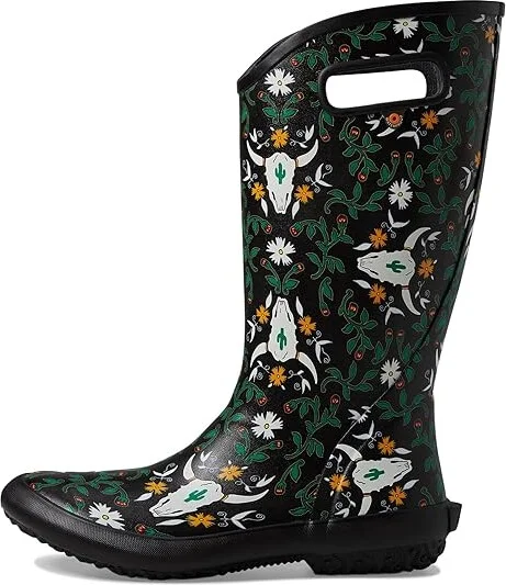 Bogs Rainboot - Rodeo Women's Boots Dark Brown : 6 B - Medium, Rubber - Image 5
