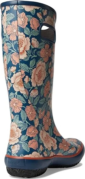 Bogs Rainboot Tapestry Floral Women's Rain Boots Navy : 6 M, Rubber - Image 4