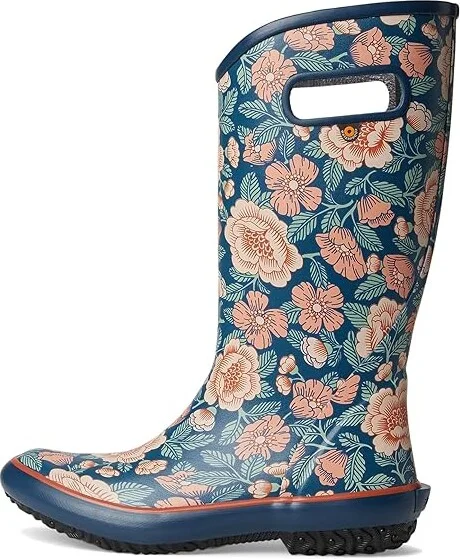 Bogs Rainboot Tapestry Floral Women's Rain Boots Navy : 6 M, Rubber - Image 6