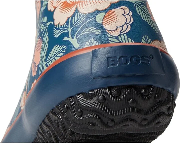 Bogs Rainboot Tapestry Floral Women's Rain Boots Navy : 6 M, Rubber - Image 7