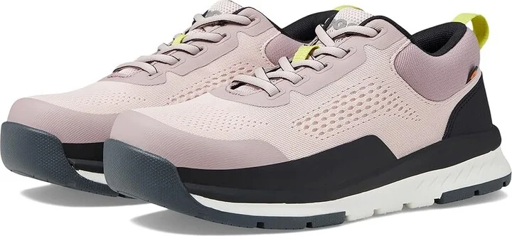 Bogs Sandstone Knit Low Composite Safety Toe Women's Shoes Blush Pink : 9 B - Medium, Textile