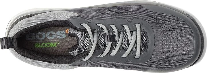 Bogs Sandstone Knit Low Composite Safety Toe Women's Shoes Gray : 9 B - Medium, Textile - Image 2
