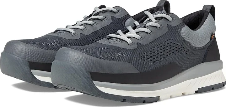Bogs Sandstone Knit Low Composite Safety Toe Women's Shoes Gray : 9 B - Medium, Textile