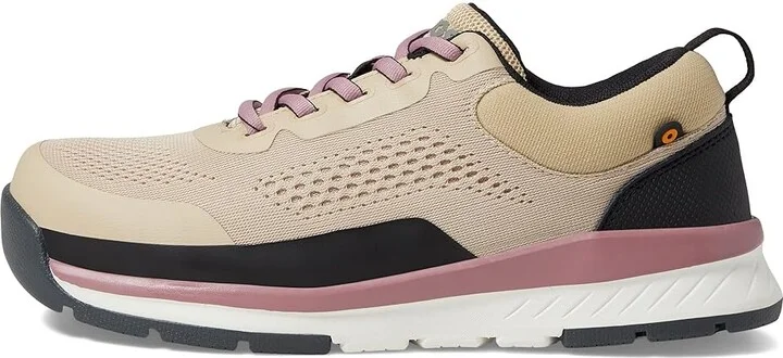 Bogs Sandstone Knit Low Composite Safety Toe Women's Shoes Taupe : 9 B - Medium, Textile - Image 6