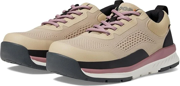 Bogs Sandstone Knit Low Composite Safety Toe Women's Shoes Taupe : 9 B - Medium, Textile