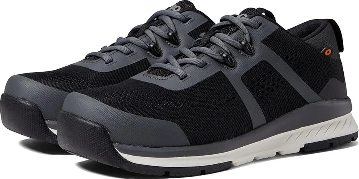 Bogs Sandstone Knit Low TR Composite Safety Toe Women's Shoes Dark Gray : 9.5 B - Medium, Textile