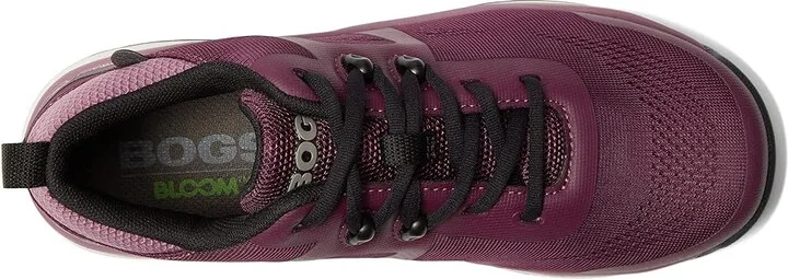 Bogs Sandstone Knit Low TR Composite Safety Toe Women's Shoes Plum : 8 B - Medium, Textile - Image 2